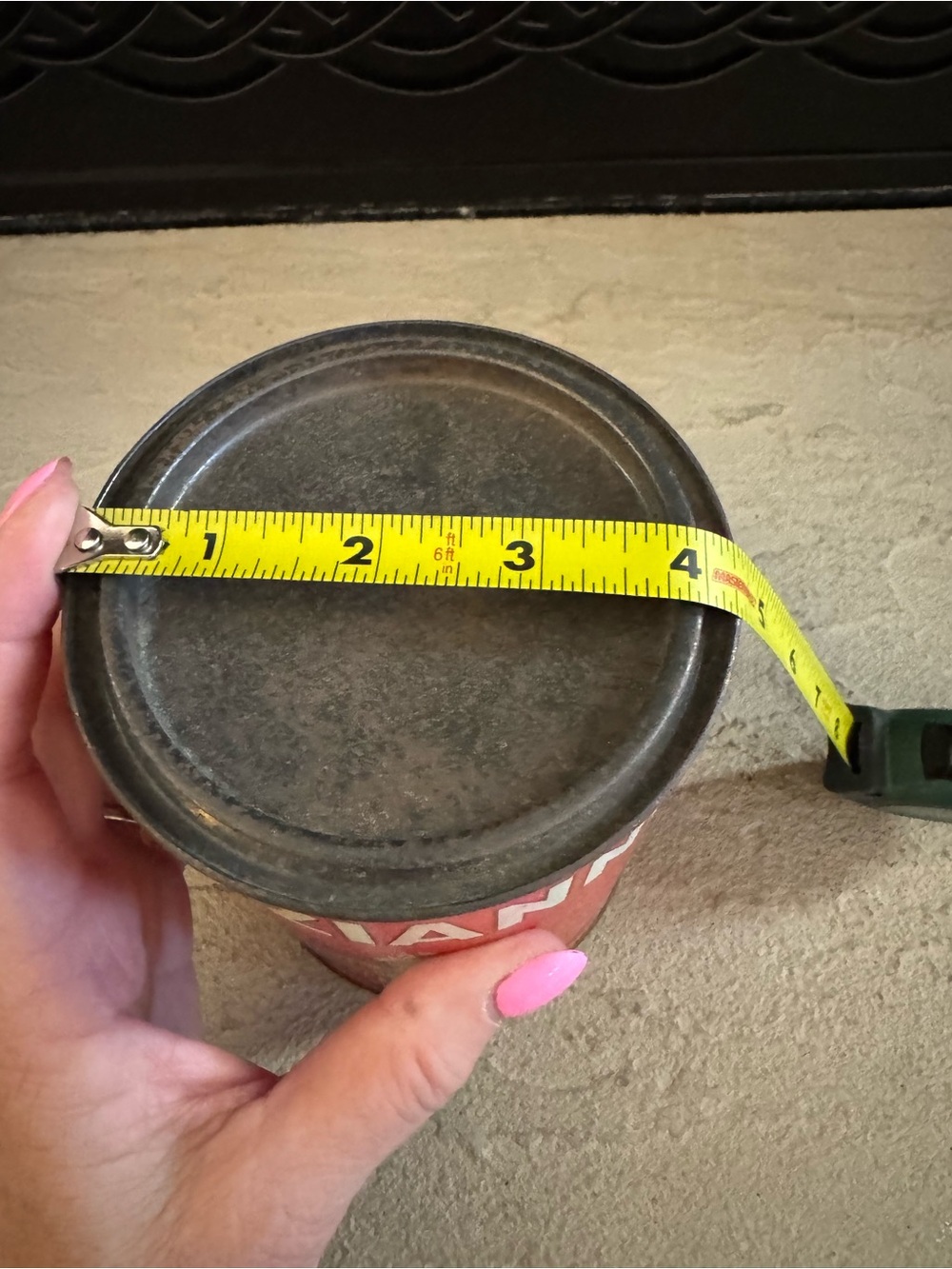 1928 Luzianne Coffee & Chicory Canister Black Americana 7” Tall X 4” diameter - Picture 9 of 11